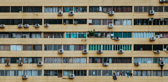 air acondicionado fachada edificio