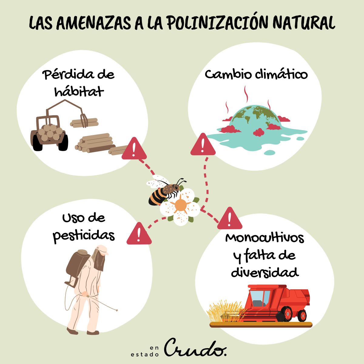 amenazas polinizacion